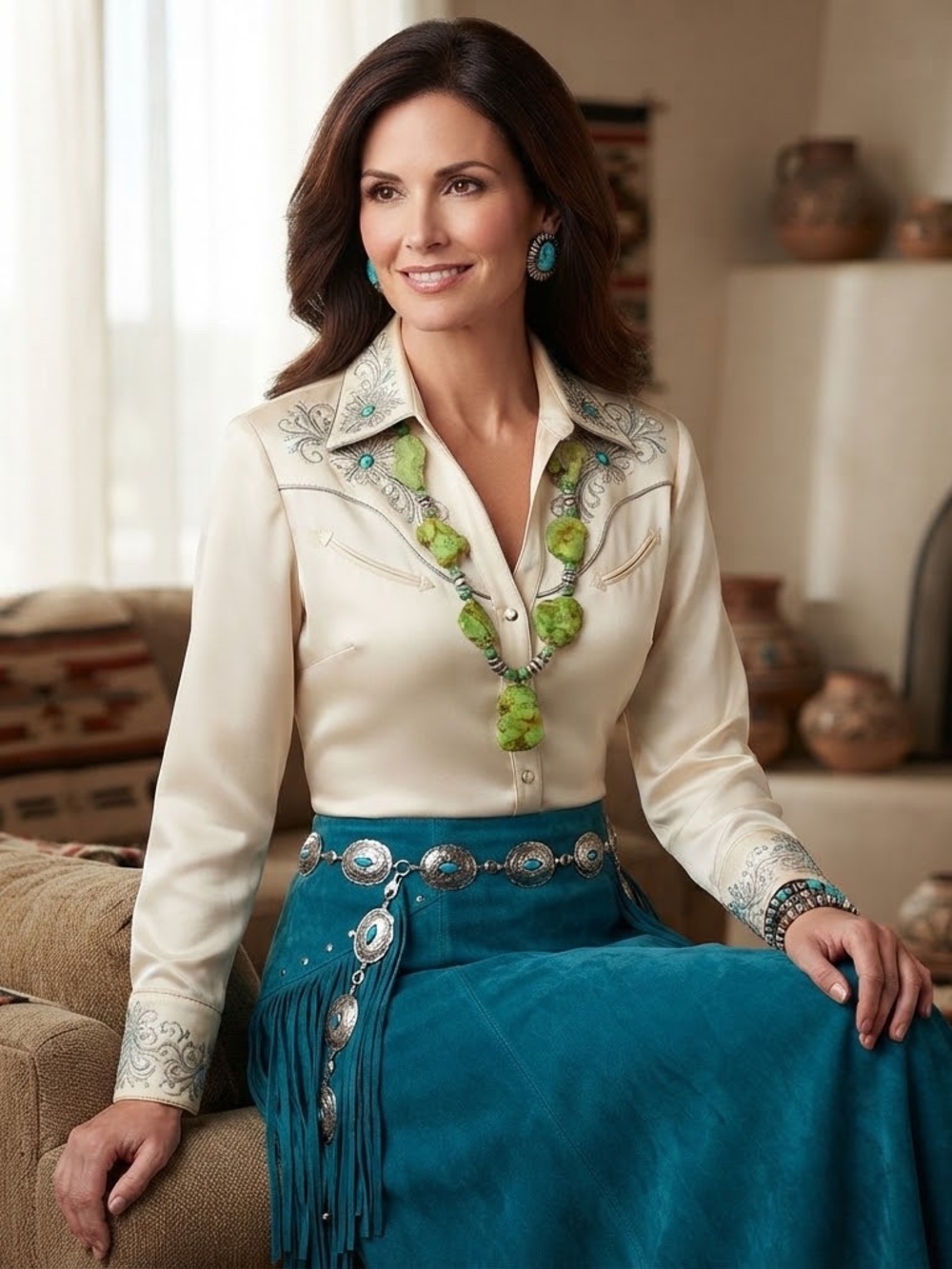 Gorgeous Rocki Gorman Statement Necklace
